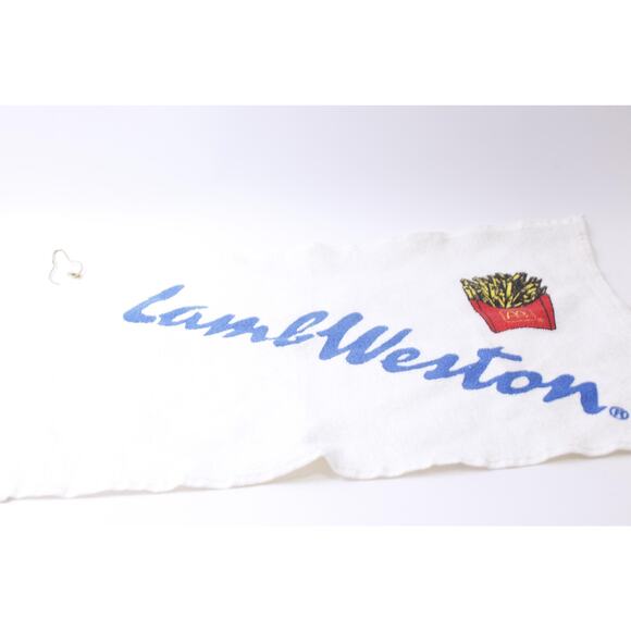 Lamb Weston, McDonald's Fries, White Towel, Vintage, Kitchen, Souvenir - Picture 1 of 4